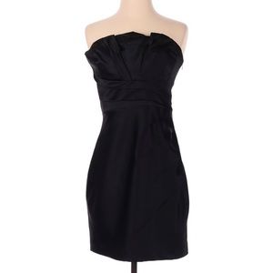Express little black strapless dress, size 6.